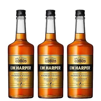 Amazon.co.jp: ウイスキー I.W ハーパー ゴールドメダル 700ml 3